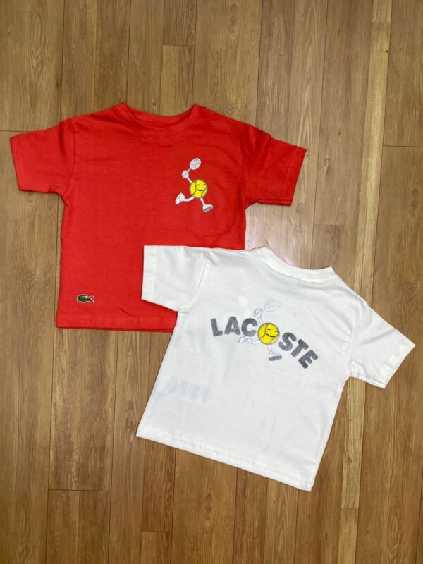 Camiseta Lacoste Infantil - Imagem 4